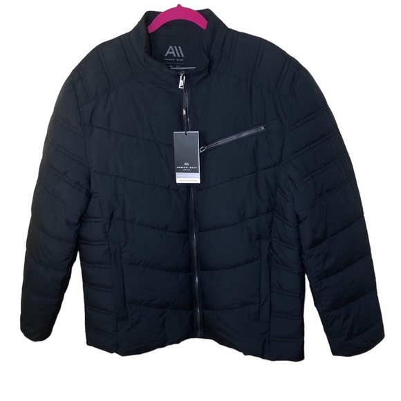 Andrew Marc Winslow Quilted Packable Moto Jacket size L - Picture 2 of 9